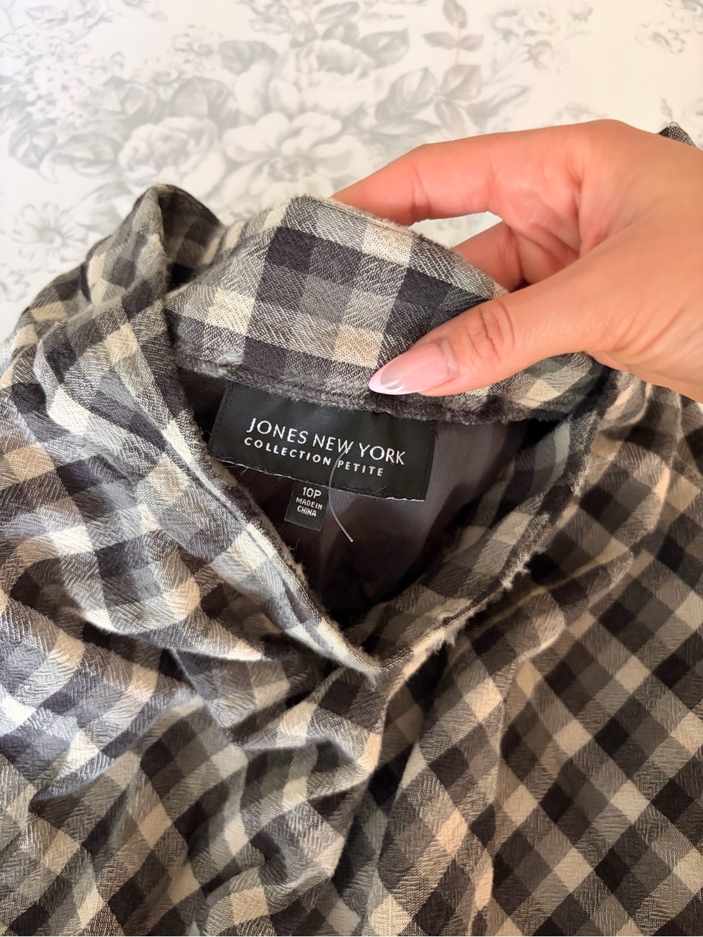 Plaid A-Line Midi Skirt 100% WOOL - Picture 7 of 7